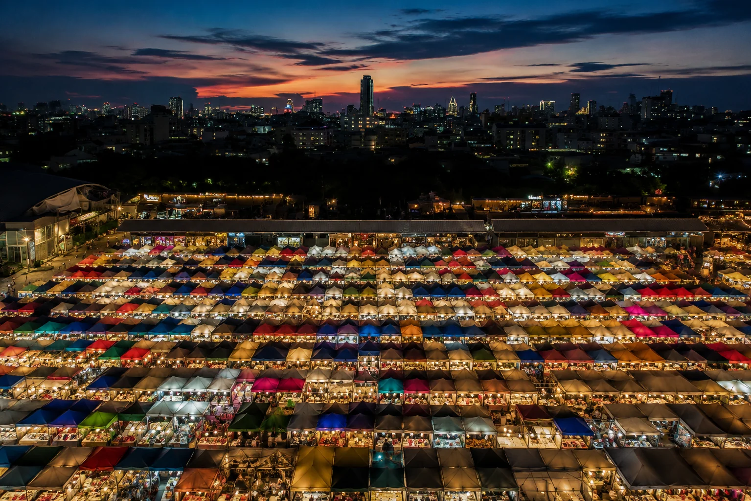 Chatuchak Weekend Market em Bangkok