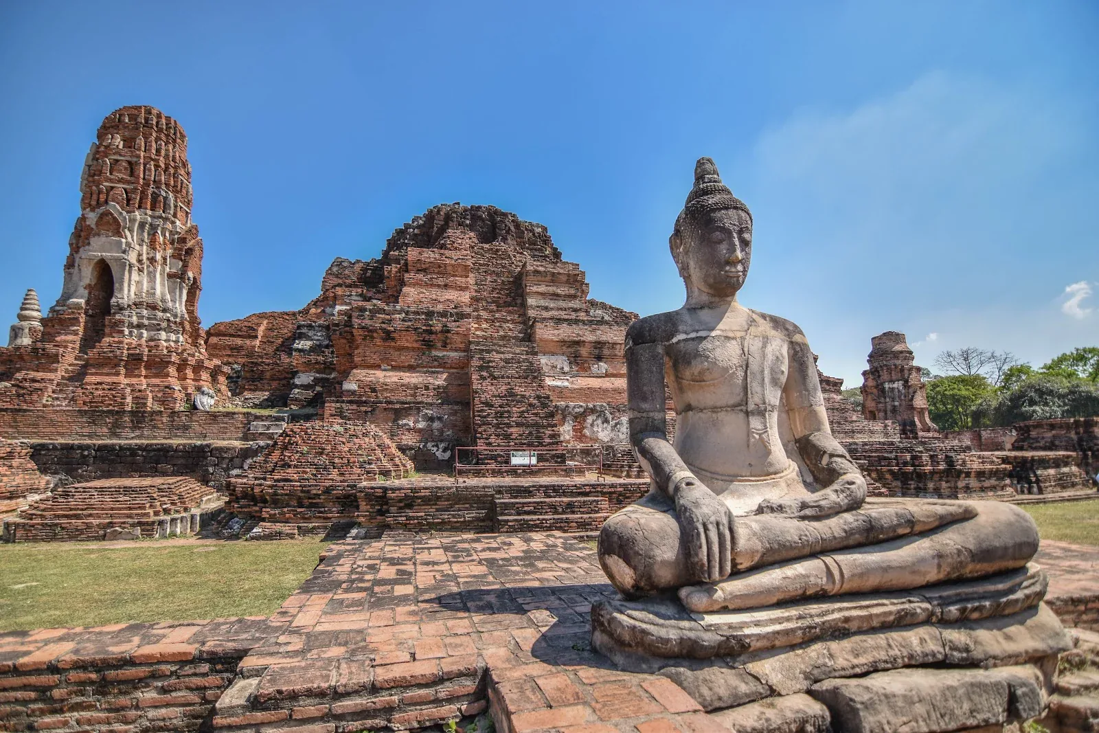Templos históricos de Ayutthaya, antiga capital do Sião